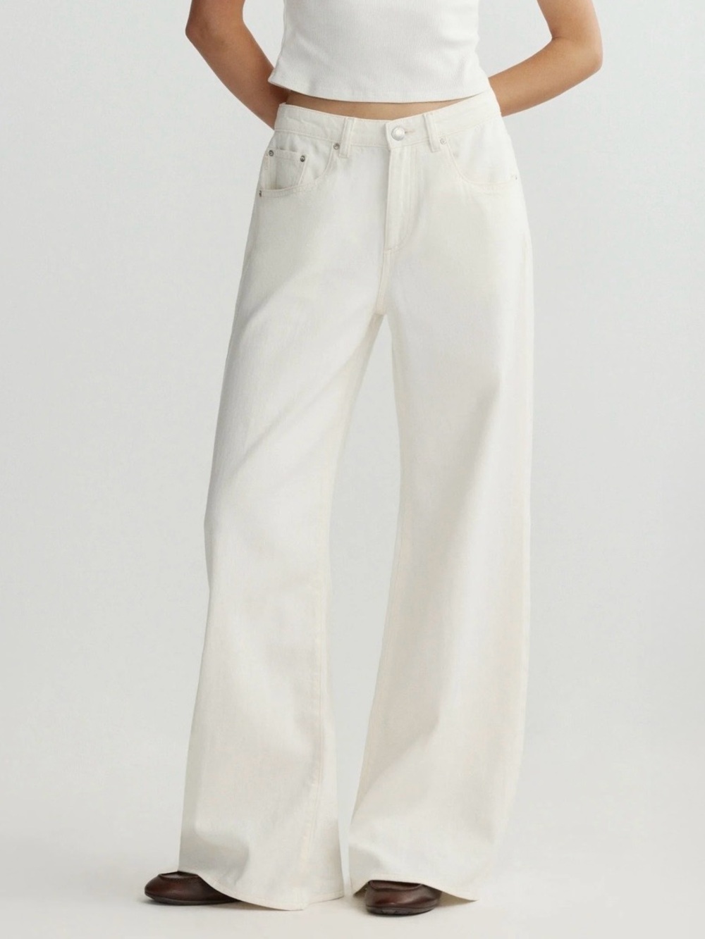 DL1961 Alex Aura Baggy Wide Leg
Low Rise Jeans 30 NWT